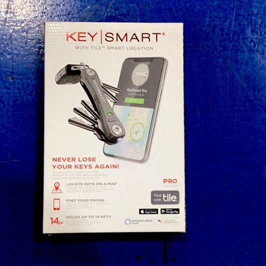 Compact key holder smart location